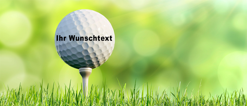 Golfball Personalisieren