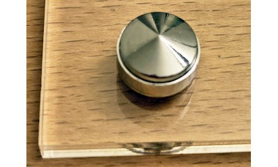 Schraubenabdeckung Ø 15 mm, Schraube 4 x 30 mm (4 Stück)