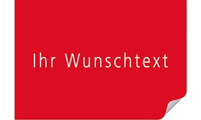 Bezeichnungsschild Flexibel Selbstkleben