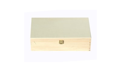 Weinkiste 2er Klappdeckel