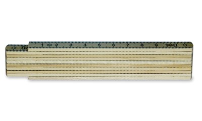 Taschenmeter Holz, Natur, 1 m