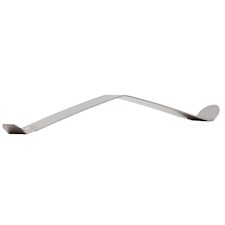 Haltefeder / Klemmfeder zu Briefkastenschild Huber Airolo 80x25 mm