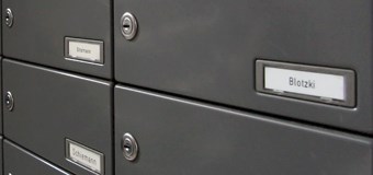 Briefkastenschild