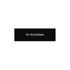 Schild, Lasergravur Pers.