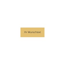 Schild, Lasergravur Pers.