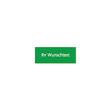 Schild, Lasergravur Pers.